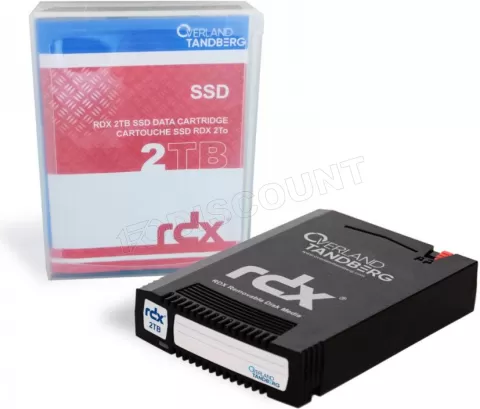 Photo de Disque SSD d'archivage 2,5" Tandberg RDX Quikstor 2To - S-ATA