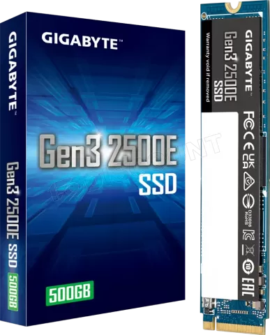 Photo de Disque SSD Gigabyte Gen3 2500E 500Go - NVMe M.2 Type 2280