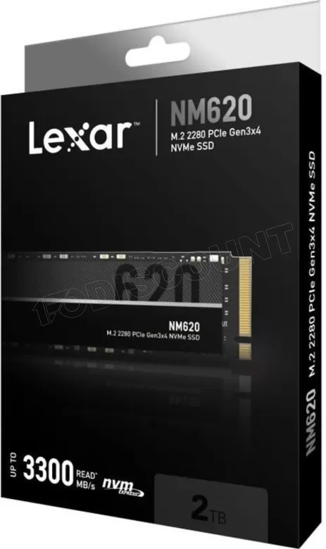 Lexar 2TB NM620 M.2 2280 PCIe Gen3x4 NVMe 内蔵SSD 最大3300MB/秒