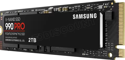 Disque dur ssd interne 4to 990 pro avec dissipateur Samsung