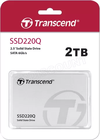 Photo de Disque SSD Transcend 220Q 2To  - S-ATA 2,5"