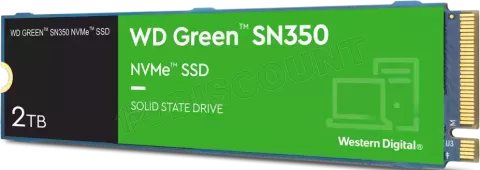 Western Digital - Disque SSD NVME WDS200T3G0C 2To PCI Express