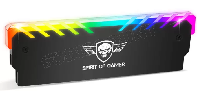 Dissipateur Mémoire Ram Spirit of Gamer Eatsink RGB (Noir)