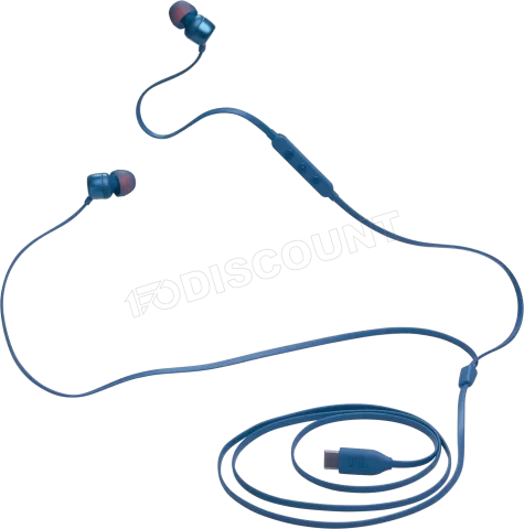 Photo de Ecouteurs intra-auriculaires JBL Tune 310C USB-C (Bleu)