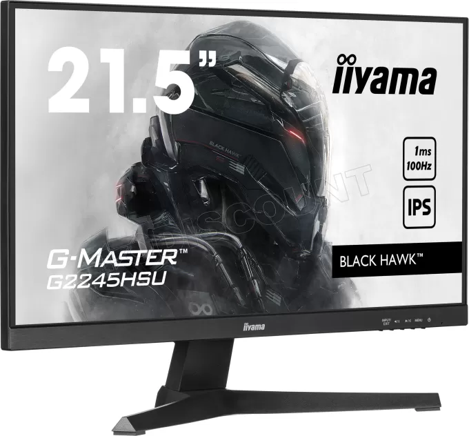 Ecran 22" Iiyama G-Master Black Hawk G2245HSU-B2 Full HD 100Hz (Noir)