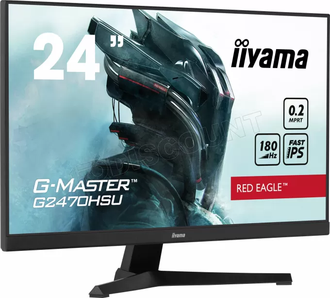 Ecran 24" Iiyama G-Master Red Eagle G2470HSU-B6 Full HD 180Hz (Noir)