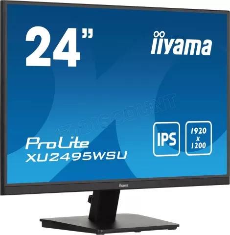 Photo de Ecran 24" Iiyama ProLite XU2495WSU-B7 WUXGA (Noir)