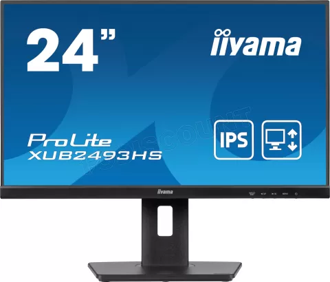 Photo de Ecran 24" Iiyama ProLite XUB2493HS-B6 Full HD (Noir) 100Hz