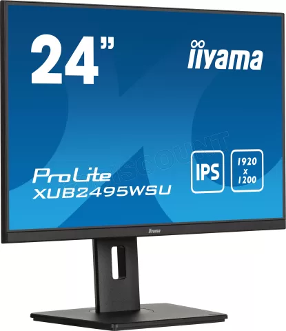 Photo de Ecran 24" Iiyama ProLite XUB2495WSU-B7 WUXGA (Noir)