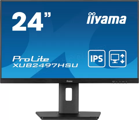 Photo de Ecran 24" Iiyama ProLite XUB2497HSU-B2 Full HD 100Hz (Noir)