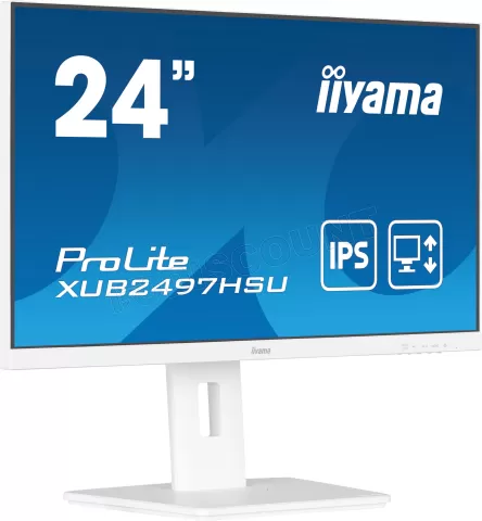 Photo de Ecran 24" Iiyama ProLite XUB2497HSU-W2 Full HD 100Hz (Noir)