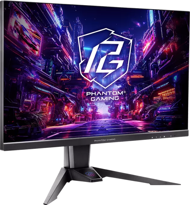 Ecran 27" ASRock Phantom Gaming PGO27QFS OLED Quad HD 240Hz (Noir)