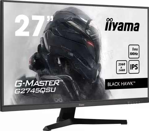 Photo de Ecran 27" Iiyama G-Master Black Hawk G2745QSU-B2 Quad HD 100Hz (Noir)