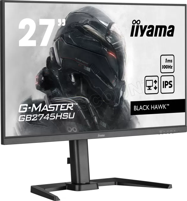 Ecran 27" Iiyama G-Master Black Hawk GB2745HSU-B1 Full HD (Noir) 100Hz