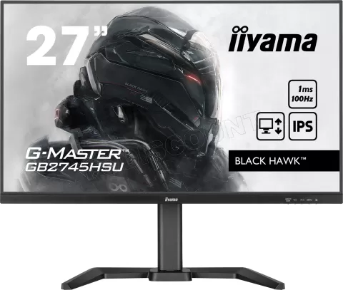 Photo de Ecran 27" Iiyama G-Master Black Hawk GB2745HSU-B2 Full HD 100Hz (Noir)