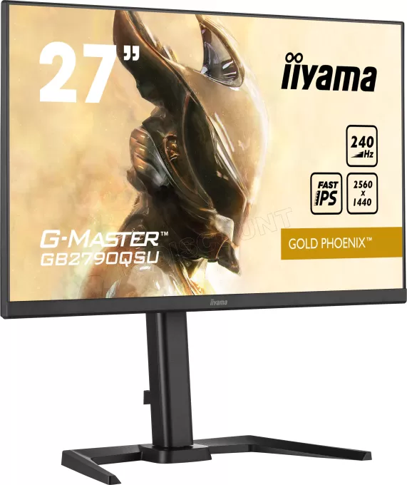 Ecran 27" Iiyama G-Master Gold Phoenix GB2790QSU-B5 Quad HD (Noir) 240Hz