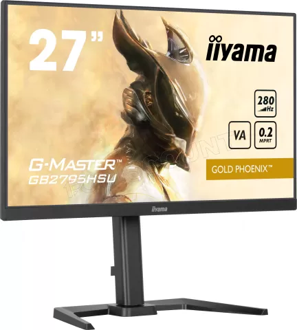 Photo de Ecran 27" Iiyama G-Master Gold Phoenix GB2795HSU-B1 Quad HD 280Hz (Noir)