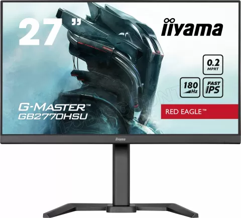 Photo de Ecran 27" Iiyama G-Master Red Eagle GB2770HSU-B6 Full HD 180Hz (Noir)