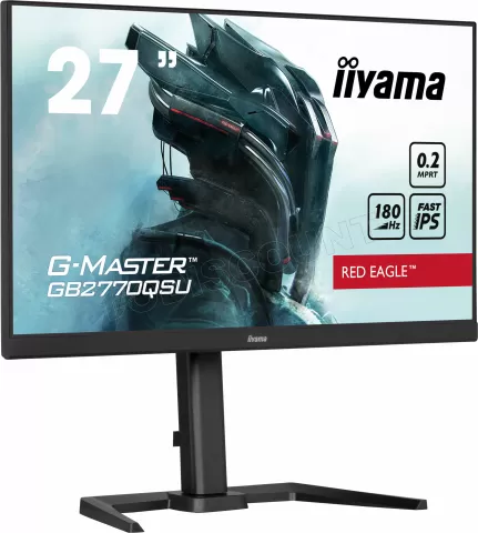 Photo de Ecran 27" Iiyama G-Master Red Eagle GB2770QSU-B6 Quad HD 180Hz (Noir)