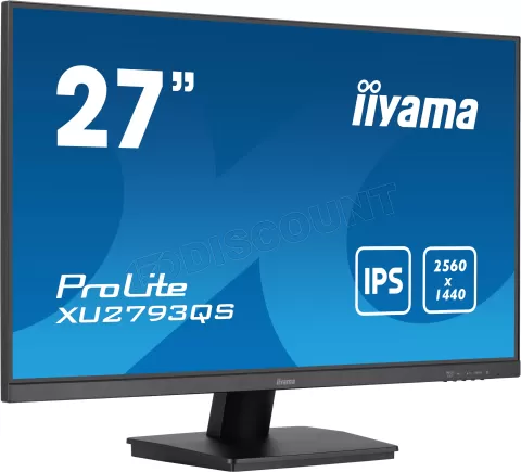 Photo de Ecran 27" Iiyama ProLite XU2793QS-B7 Quad HD 100Hz (Noir)