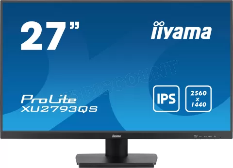 Photo de Ecran 27" Iiyama ProLite XU2793QS-B7 Quad HD 100Hz (Noir)