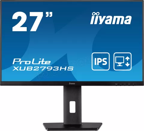 Photo de Ecran 27" Iiyama ProLite XUB2793HS-B7 Full HD 100Hz (Noir)