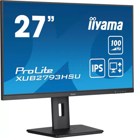 Photo de Ecran 27" Iiyama ProLite XUB2793HSU-B7 Full HD 100Hz (Noir)