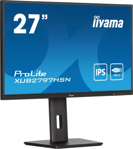 Photo de Ecran 27" Iiyama ProLite XUB2797HSN-B2 Full HD 100Hz (Noir)