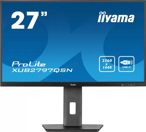 Photo de Ecran 27" Iiyama ProLite XUB2797QSN-B2 Quad HD 100Hz (Noir)