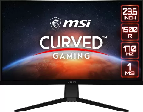 Photo de Ecran incurvé 24" MSI Gaming G2422C Full HD 180Hz (Noir)