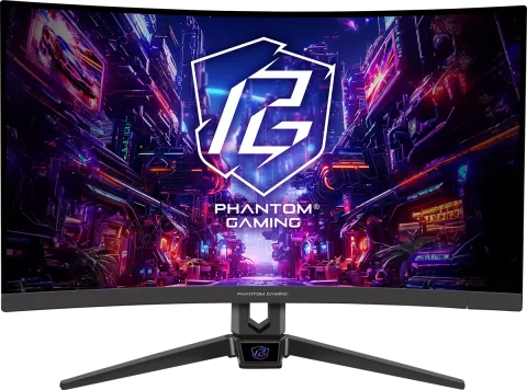 Photo de Ecran incurvé 27" ASRock Phantom Gaming PG27FRS1A Full HD 280Hz (Noir)