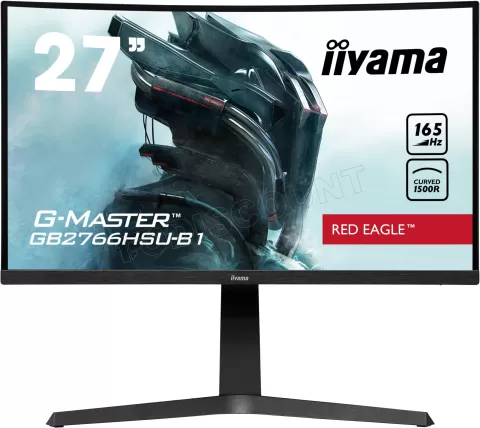 Photo de Ecran incurvé 27" Iiyama G-Master Red Eagle GB2766HSU-B1 Full HD (Noir) 165Hz