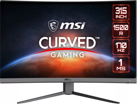 Photo de Ecran incurvé 32" MSI Gaming G32CQ4 E2 Quad HD 170Hz (Noir)