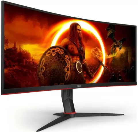 Photo de Ecran incurvé 34" AOC Agon G2 CU34G2XP 180Hz (Noir)