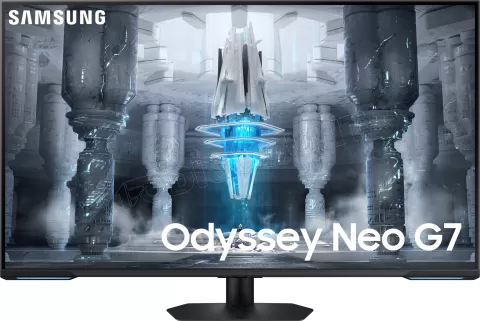 Photo de Ecran incurvé 43" Samsung Odyssey Neo G7 G70NC 4K Ultra HD 144Hz (Noir)