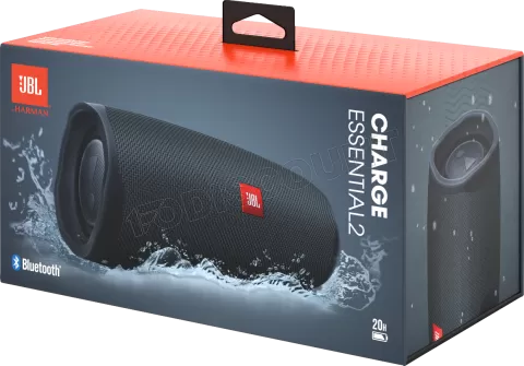 Photo de Enceinte nomade Bluetooth JBL Charge Essential 2 (Noir)