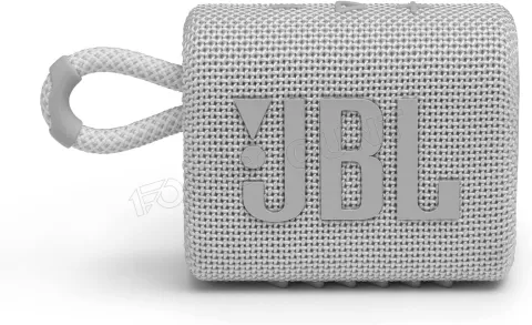 Photo de Enceinte nomade Bluetooth JBL Go 3 (Blanc)