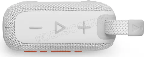 Photo de Enceinte nomade Bluetooth JBL Go 4 (Blanc)