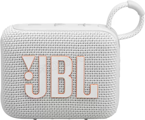 Photo de Enceinte nomade Bluetooth JBL Go 4 (Blanc)