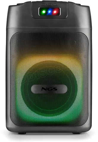 Photo de Enceinte nomade Bluetooth NGS Wild Club RGB (Noir)