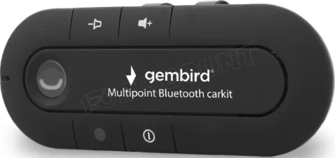 Photo de Enceinte/Kit mains libres Bluetooth Gembird (Noir)