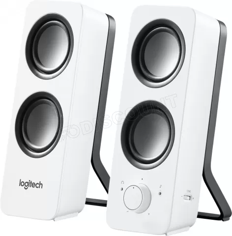 Photo de Enceintes Logitech Z200 (Blanc)