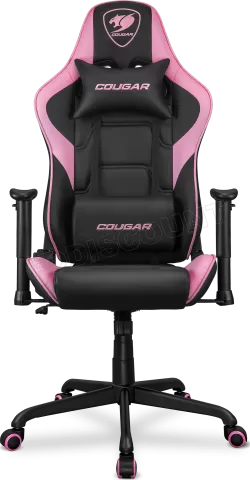 Photo de Fauteuil Cougar Armor Elite (Noir/Rose)