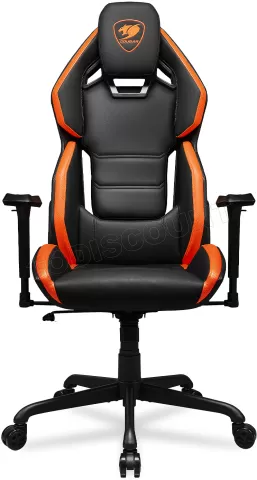 Photo de Fauteuil Cougar Hotrod (Noir/Orange)