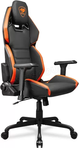 Photo de Fauteuil Cougar Hotrod (Noir/Orange)