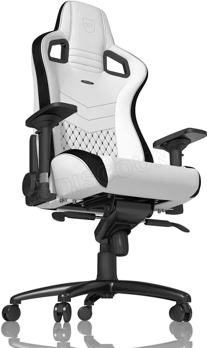 Fauteuil Gamer Noblechairs Epic (Blanc/Noir)