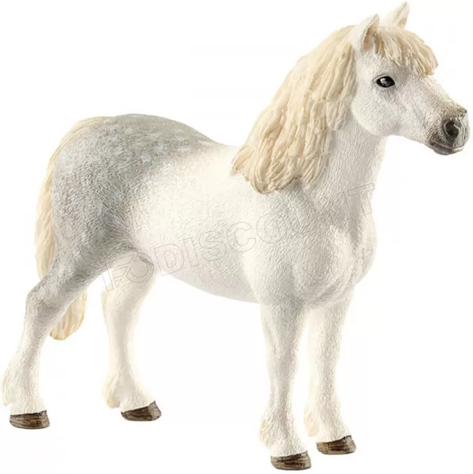 Figurine Farm World - Poney gallois mâle (10cm)