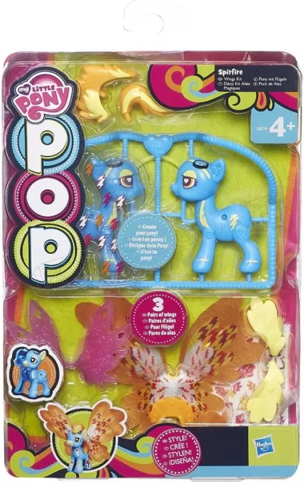 Figurine Hasbro My Little Pony Pop Ailes Magiques (Modèle aléatoire)