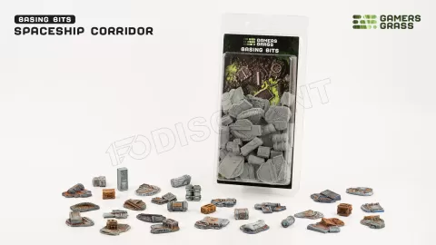 Photo de Gamers Grass - Basing Bits : Spaceship Corridor