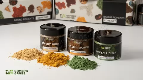 Photo de Gamers Grass - Basing Pigments Core Set